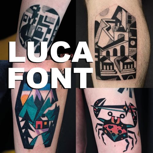 Luca Font Tattoos